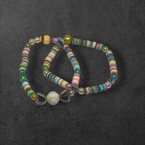 Tennis Ball Bracelet Set | Playful Accessory for Tennis Lovers